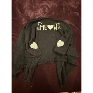 6 FOR $15 Justice size 14 sparkly cat cardigan